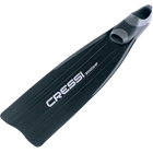 Freediving fins with extra long blade