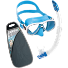 Mask and Snorkel set with Marea mask and Gamma snorkel