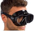 Mask with action camera holder