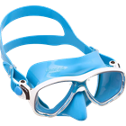 Mask for Snorkeling and Diving with coloured skirt