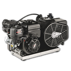 LW100 Compressor with gasoline engine