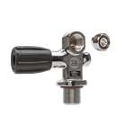 Tank valve DIN with plug