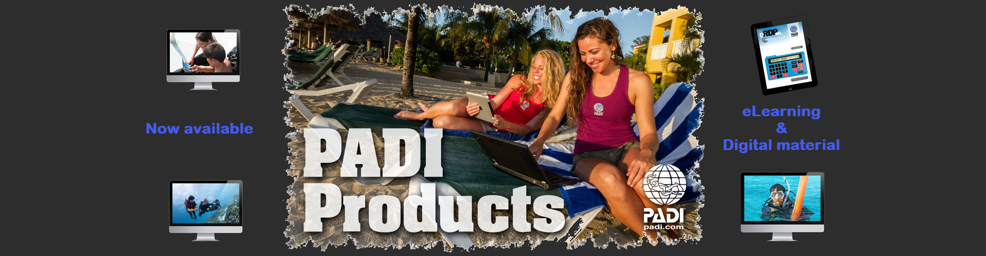 PADI Digital material
