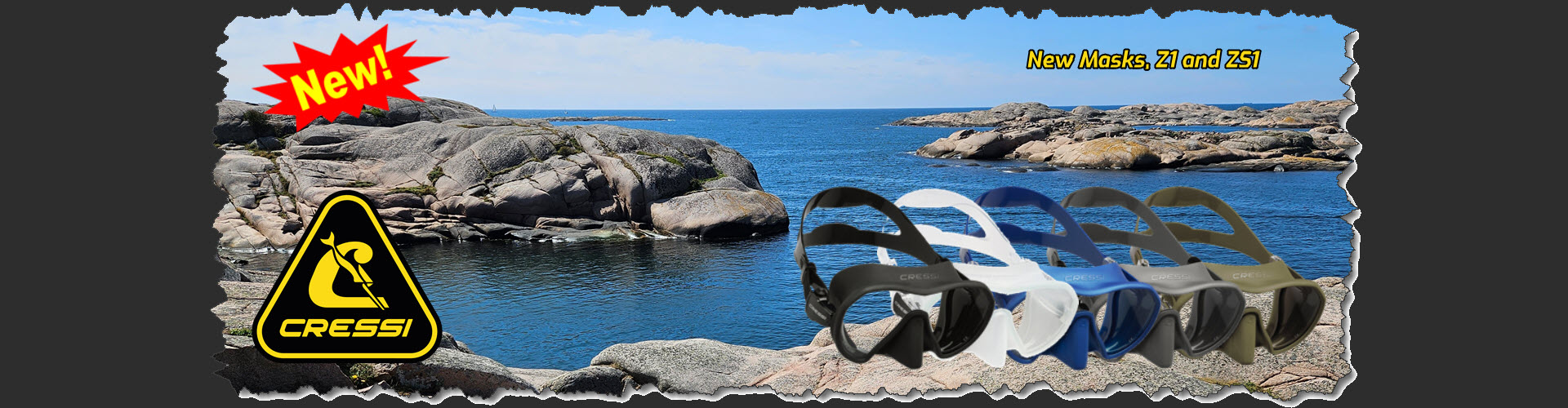 Cressi Mask Z1 and ZS1