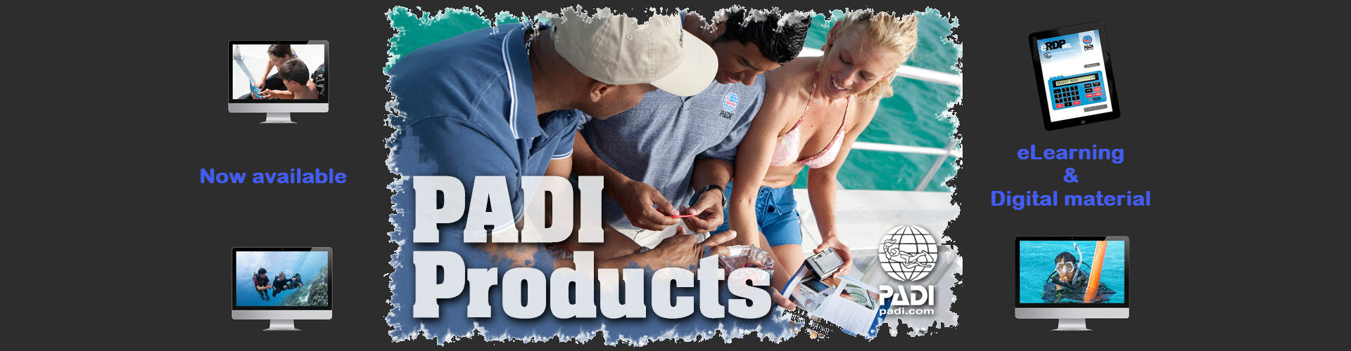 PADI eLearning material